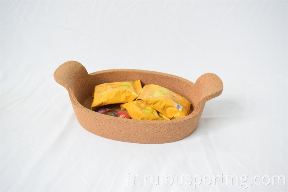 storage tays cork for food toys